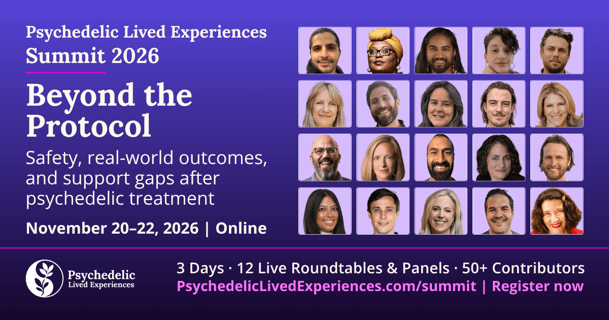 Psychedelic Lived Experiences Summit 2026